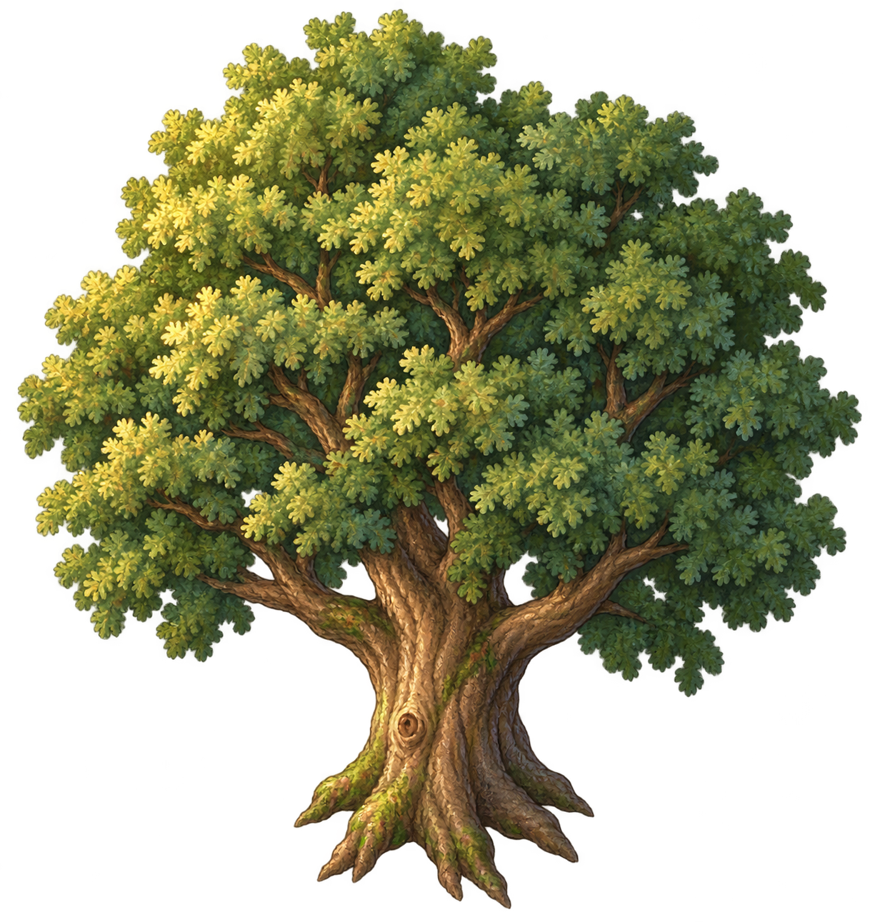 An old oak tree